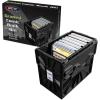 image:imageBCW Graded Comic Book Bin with Partition  Black 1 Pack  Holds 30 Graded Comics  Stackable Comic Book Box Storage for CGC CBCS amp SlabsSingle