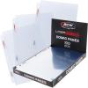 BCW LaserWeld Comic Book Sleeves | 50 Pack | 1-Pocket Pages for 3 Ring Binder | Top Loading, Crystal Clear, Acid-Free, Archival Storage(100 Pack)