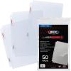 BCW LaserWeld Comic Book Sleeves | 50 Pack | 1-Pocket Pages for 3 Ring Binder | Top Loading, Crystal Clear, Acid-Free, Archival Storage(50 Pack)