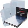 BCW Laserweld 3-Pocket 4×6 Photo Sleeves for 3 Ring Binder | Archival Photo Album Refill Pages | 100 Count(100 Pack)