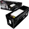 BCW Long Comic Book Bin – 1 Pack | Heavy Duty Comic Book Storage Box | Stackable Comic Bin Organizer for 300 Comics Each | Acid-Free Plastic Comic Book Box with Divider & Label Slot(Single)