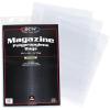 BCW Resealable Magazine Bags – 3 Pack of 300 | Acid-Free, Clear Polypropylene Sleeves for Archival-Quality Storage of Collectible Magazines | Protect and Showcase Your Valuable Comic Book Collection