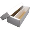 BCW Shoe Storage Card Box – 3 ct | Cardboard Box for Trading & Collectible Cards | Holds 1600 Standard Cards or 300 3×4 Toploaders | Gaming Card Organizer Box | Assembly Required(1 Pack)