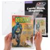 BCW Silver Age Comic Book Magnetic Display Case – 2 Pack | UV-Shielded 2-Piece Frame w/Gold Magnets & Sawtooth Hanger | Fits Bagged & Boarded Silver-Age Comics(2 Pack)