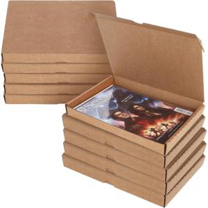 BCW Comic Book Mailers – 10 Pack | Holds 10 Bagged & Boarded or 15 Loose Comics | Shipping Boxes for Comics | Secure Packaging for Collectors & Small Businesses