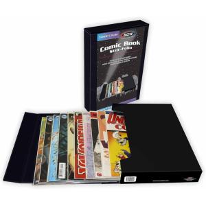 BCW Comic Book Stor-Folio – 1 Pack | Comic Book Travel Case for Current & Silver Age | Magnetic Comic Folio Carrier(3 Pack)
