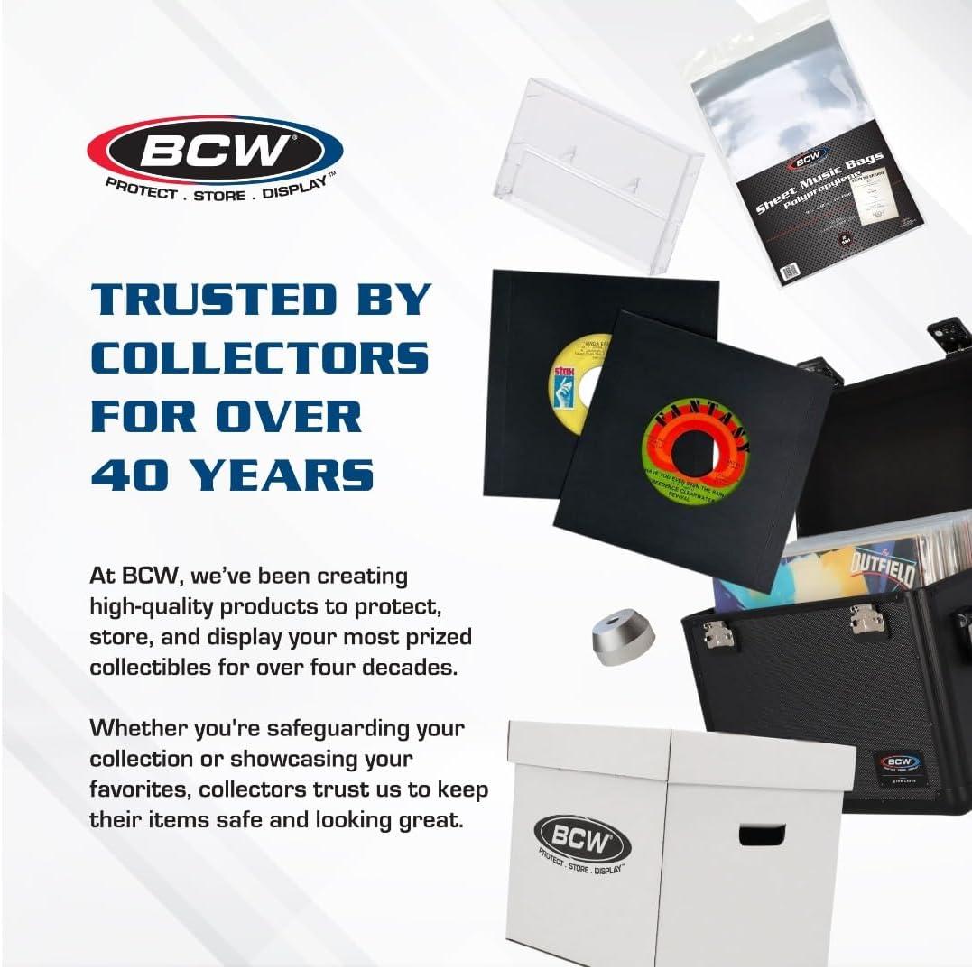 image:imageBCW Medium White 12Inch Record Dividers 25 Ct Premium Archival Vinyl DividersBlack
