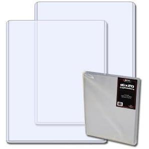 BCW 16×20 Topload Holder (1 Pack) | Rigid Plastic Toploaders for 16×20 Photos, Posters & Art Prints | Archival-Safe Clear Protectors | Short-Side Open | 16×20 Print Protection & Display