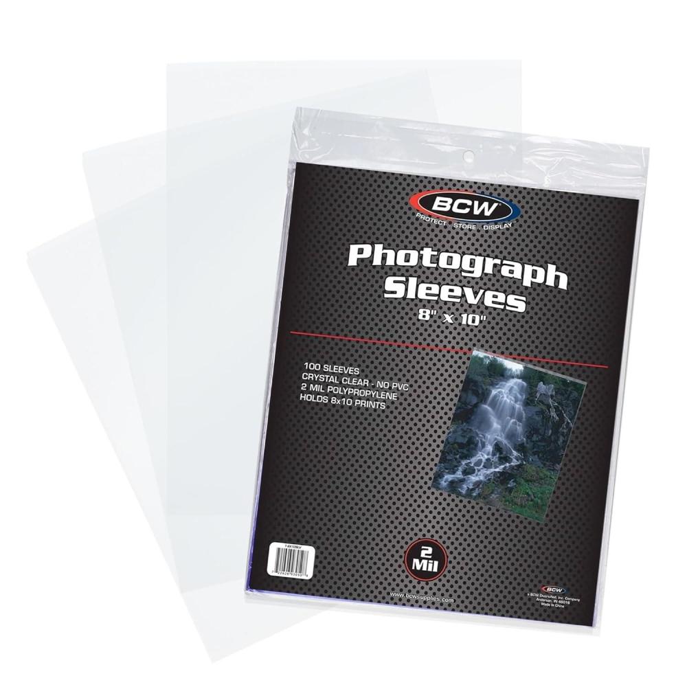 image:imageBCW 18X10SLV Bcw 8X10 Photo Sleeves