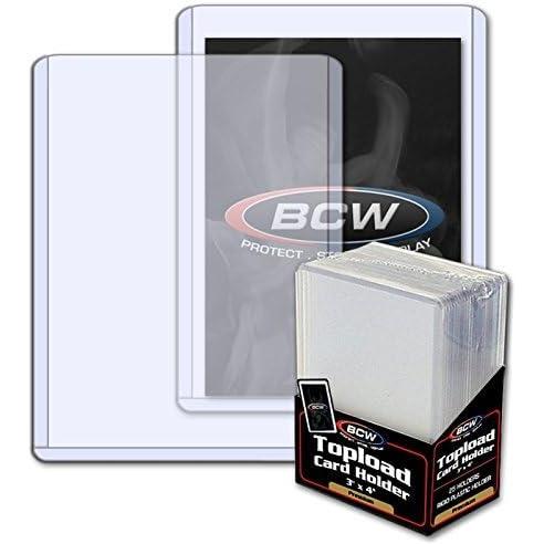 image:imageBCW 3X4 Premium Toploader Card Holder 25ct Pack