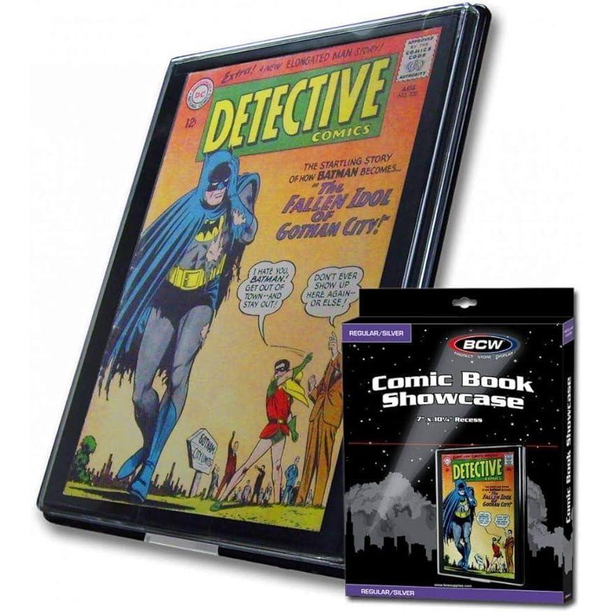 image:imageBCW Comic Book Showcase Frame 5 Pack  CurrentModern Age Comic Book Display Frame  Comic Book Showcase Display Case  Comic Book Holder Picture Frame  Comic Book Frames for Wall5 Pack
