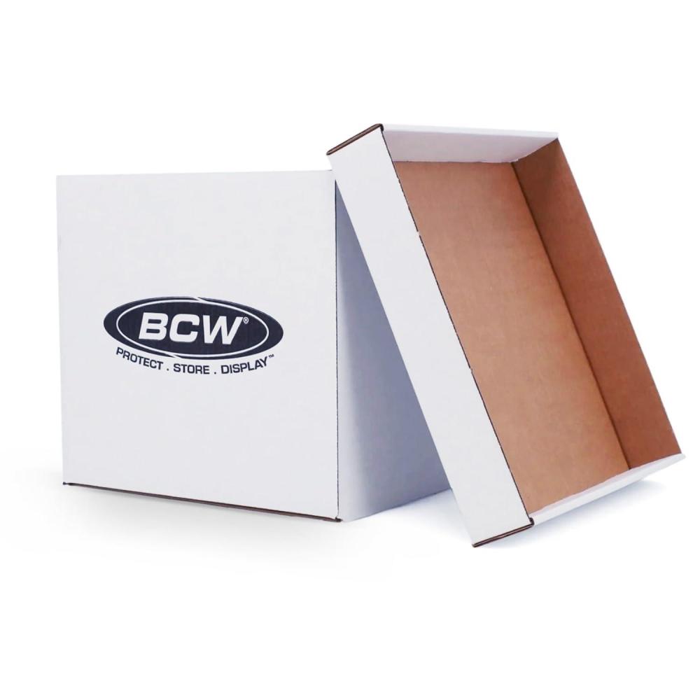 image:imageBCW Vinyl Record Storage Boxes  1 Pack  Holds 65 LPs Each  Stackable Vinyl Record Storage Box with Reinforced Bottom amp Handles  Archival Record Organizer for 12Inch Albums DJs amp Collectors