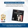 BCW 12-Inch Outer Sleeves – 50 Pack | Clear 2 Mil Polypropylene | Acid-Free Archival Quality for 33 1/3 RPM Album Covers | Ideal for Collectors(4 Mil Thickness)