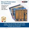 BCW 12-Inch Vinyl Record Topload Holder – 5 Pack | 11MM Thick | Rigid PVC Double LP Album Protector | Compatible with Record Sleeves and Bags | Essential Vinyl Album Storage and Display Solution
