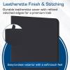 BCW 12-Pocket Zipper-Folio LX Trading Card Binder (Black) | Card Collection Binder with 480 Card Capacity | Archival Safe Pages | Secure Wrap-Around Zipper | Pocket Trading Card Holder Album