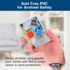BCW 138 PT. Thick Card Topload Holder – Pack of 50 | Durable Rigid PVC Toploader | Toploaders for Memorabilia, Jersey, Patch, and Relic Cards | Ideal for Collectors and Hobbyists