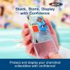 BCW 138 PT. Thick Card Topload Holder – Pack of 50 | Durable Rigid PVC Toploader | Toploaders for Memorabilia, Jersey, Patch, and Relic Cards | Ideal for Collectors and Hobbyists