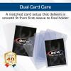 BCW 200-Count Card Toploaders and Card Sleeves,Pvc