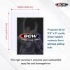BCW 3.5×5 Topload Holder – 25 Pack | Premium Rigid Plastic Protector Case for Trading Cards, Index Cards, and Photos | Perfect Fit for Transformer TCG, Magic: The Gathering, and More