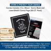 BCW 3-Inch Comic Book Binder with 50 LaserWeld® Comic Pages | D-Ring Binder Set with Clear Plastic Sheet Protectors | Page Protectors for 3-Ring Storage