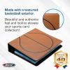 BCW 3-inch Sports Collectors Album – Basketball | Storage for Over 800 Cards | Ideal for Organizing Baseball, Football, Basketball Trading Cards | Aesthetic Display for Sports Memorabilia Enthusiasts(Basketball)