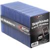 BCW 3×4 Standard Topload Card Holders | 100 Pack | Top Loaders for Cards | Rigid Card Protector | Fits Standard Size Cards Up to 20pt(Standard)