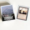 BCW 3×4 Topload Card Holder – Black Border | 25 Pack | Premium Quality Rigid PVC Protector for Standard Size Trading Cards | Card Holders for Sports Cards, MTG, Pokemon, and More (Black)(White)