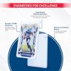 BCW 3×4 Topload Card Holder – Standard – 200ct | Rigid PVC Trading Card Protection for Baseball Cards, Football Cards, and Trading Cards Like Pokémon and MTG | Holds Cards Up to 20pts(200 Pack)