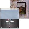 BCW 4 Mil Record Sleeves (12 Inch) – 100 ct | Clear Polypropylene Vinyl Album Protectors for 33 1/3 RPM | Archival Quality, Acid-Free | Premium Outer Sleeves for Storage of Your Vinyl Collection