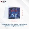 BCW 4 Mil Record Sleeves (7 Inch) | Clear Polypropylene Vinyl Album Protectors for 45 RPM | Archival Quality, Acid-Free Design | Premium Outer Sleeves for Storage of Your Vinyl Collection