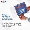 BCW 4 Mil Record Sleeves (7 Inch) | Clear Polypropylene Vinyl Album Protectors for 45 RPM | Archival Quality, Acid-Free Design | Premium Outer Sleeves for Storage of Your Vinyl Collection