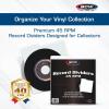 BCW 45 RPM Record Dividers – Archival Quality Vinyl Organizer