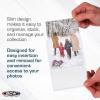 BCW 4×6 Photo & Postcard Topload Holders – 25 Pack | Blue-Tinted 4×6 Toploader Protectors for Photos, Prints & Postcards | Rigid Plastic Toploaders for Display & Storage