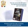 BCW 4×6 Photo & Postcard Topload Holders – 50 Pack | Blue-Tinted 4×6 Toploader Protectors for Photos, Prints & Postcards | Rigid Plastic Toploaders for Display & Storage