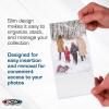 BCW 4×6 Photo & Postcard Topload Holders – 50 Pack | Blue-Tinted 4×6 Toploader Protectors for Photos, Prints & Postcards | Rigid Plastic Toploaders for Display & Storage