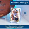 BCW 59 PT Thick Card Top Loaders | Protective Thick Toploaders for Trading Cards Up to 59PT | Rigid Card Toploader for Memorabilia & Collectibles | 25 Pack
