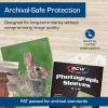 BCW 6×8 Photo Sleeves – 200 Pack | Archival Photo Sleeves for Art, Postcards & Photos | Acid-Free, No PVC | Archival Quality for Storage & Display
