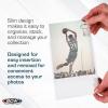 BCW 6×9 Topload Holder and 6×9 Photo Sleeves Combo Pack | Sheet Protectors Compatible with Postcards, Prints, and Documents | Acid-Free, PVC-Free, Archival Quality