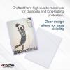 BCW 6×9 Topload Holder and 6×9 Photo Sleeves Combo Pack | Sheet Protectors Compatible with Postcards, Prints, and Documents | Acid-Free, PVC-Free, Archival Quality