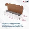 BCW 800ct Trading Card Storage Boxes – 3 Pack | Organizer for Sports Cards, MTG, Pokemon, and Card Games