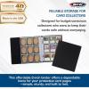 BCW Basics 2 Inch 3 Ring Binder – 1 Pack | Economical Trading Card Storage | Fits Standard 9-Pocket Pages | Collector Album | Black(Single)