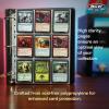 BCW Basics 9-Pocket Pages (70 Pack) | Binder Sheets for Trading & Sports Cards | Archival Protectors for Collectibles(70 Pack)