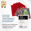 BCW Basics Card Sleeves | 500 Count Box | Acid-Free, Archival Safe | Durable, Cost-Effective Card Protector Sleeves for Standard 2.5″ x 3.5″ Trading and Game Cards (Blue)(Red)