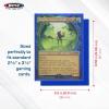 BCW Basics Card Sleeves | 500 Count Box | Acid-Free, Archival Safe | Durable, Cost-Effective Card Protector Sleeves for Standard 2.5″ x 3.5″ Trading and Game Cards (Blue)(Blue)