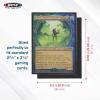 BCW Basics Card Sleeves | 500 Count Box | Acid-Free, Archival Safe | Durable, Cost-Effective Card Protector Sleeves for Standard 2.5″ x 3.5″ Trading and Game Cards (Blue)(Black)