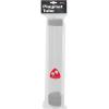 BCW Blue Playmat Tube with Dice Cap | Includes 2 Free Dice | Tri-Oval Design Prevents Rolling | Oversized Cap for Storage | Durable Plastic Tube for MTG, TCG Playmats, and Game Mats(White)