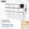 BCW Card House Storage Unit with 12 x 800ct Boxes | Holds Up to 9600 Cards | Organizer for Sports Cards, Pokémon, Magic: The Gathering & More