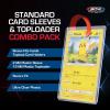 BCW Card Sleeves and Toploaders for Card Combo – 300 Count | Premium Top Loaders and Acid-Free Penny Sleeves | Great for Football, Magic: The Gathering, Pokémon, and Baseball Card Protectors