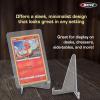 BCW Card Stands | Crystal Clear Transparent Mini Easels for Picture Display | Durable & Sturdy Design | Perfect for Trading Cards, Sports Memorabilia, Use at Home, Office, Shop, and More