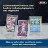 BCW Card Stands | Crystal Clear Transparent Mini Easels for Picture Display | Durable & Sturdy Design | Perfect for Trading Cards, Sports Memorabilia, Use at Home, Office, Shop, and More